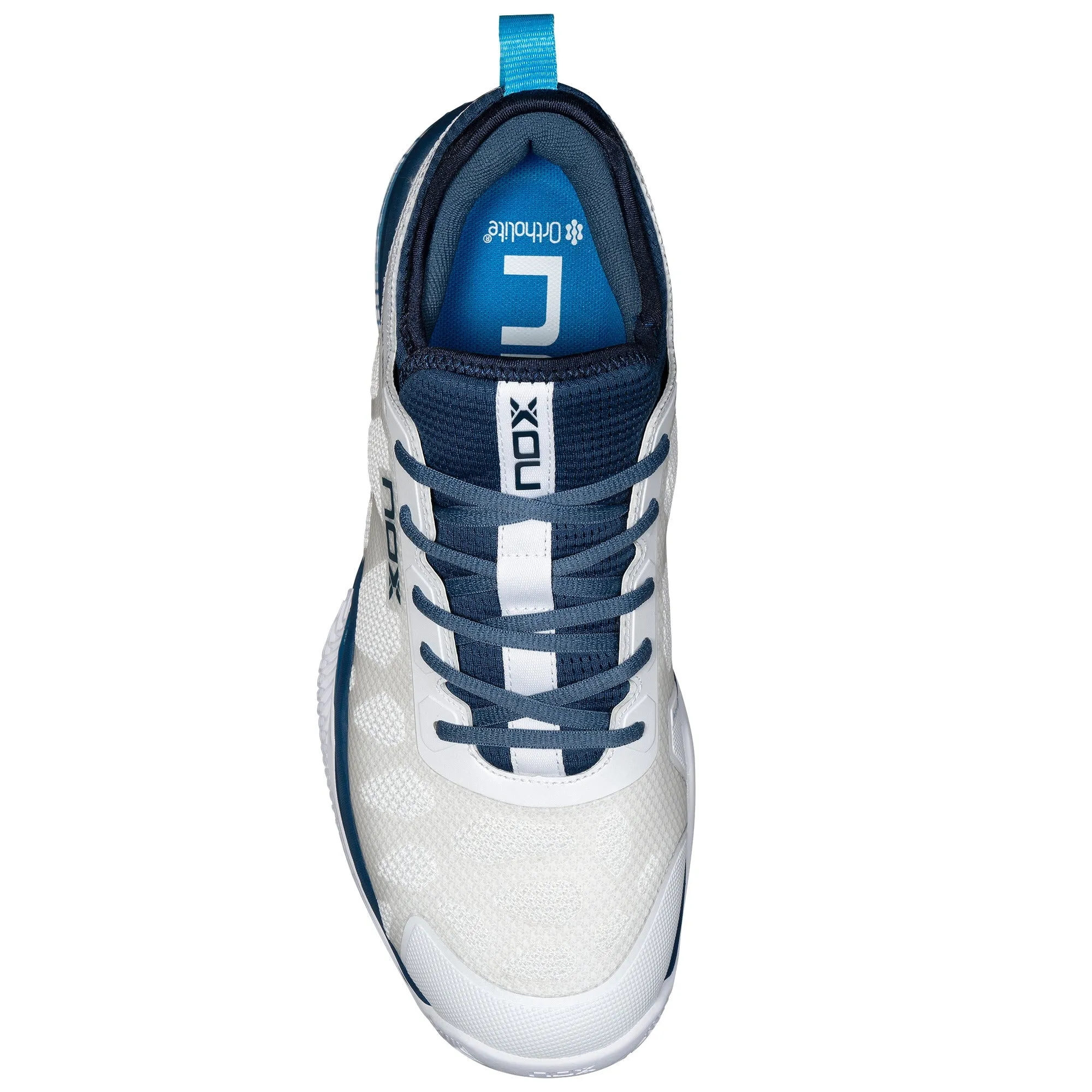 Zapatillas de pádel Nox NERBO Blanco/Azul sueco